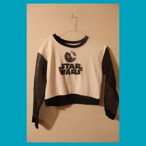 Star Wars crop sweatshirt